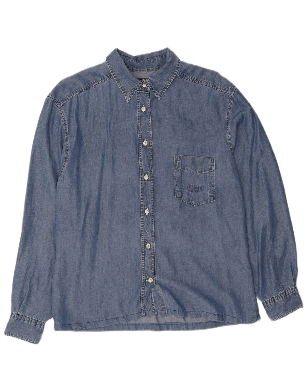 Camisa vaquera Joop para mujer UK 44 Azul medio