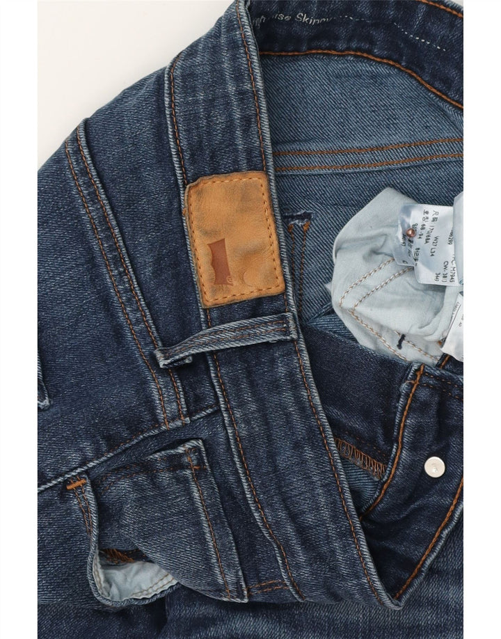 LEVI'S Vaqueros pitillo de talle alto para mujer W27 L24 Algodón azul