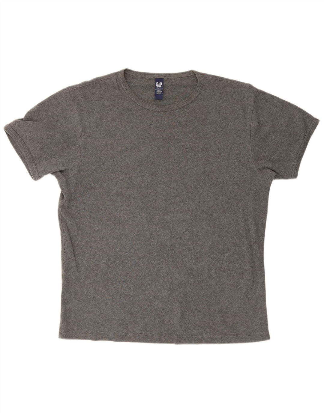 Camiseta Gap Hombre Top XL Algodón Gris