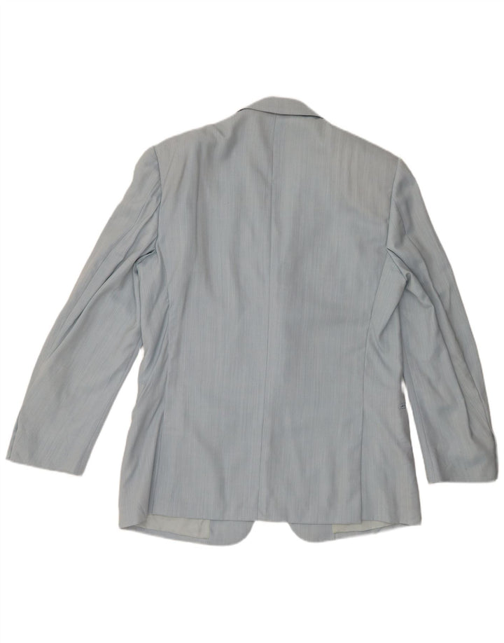 Ermenegildo Zegna Chaqueta tipo blazer de 3 botones para hombre IT 50 Lana azul grande