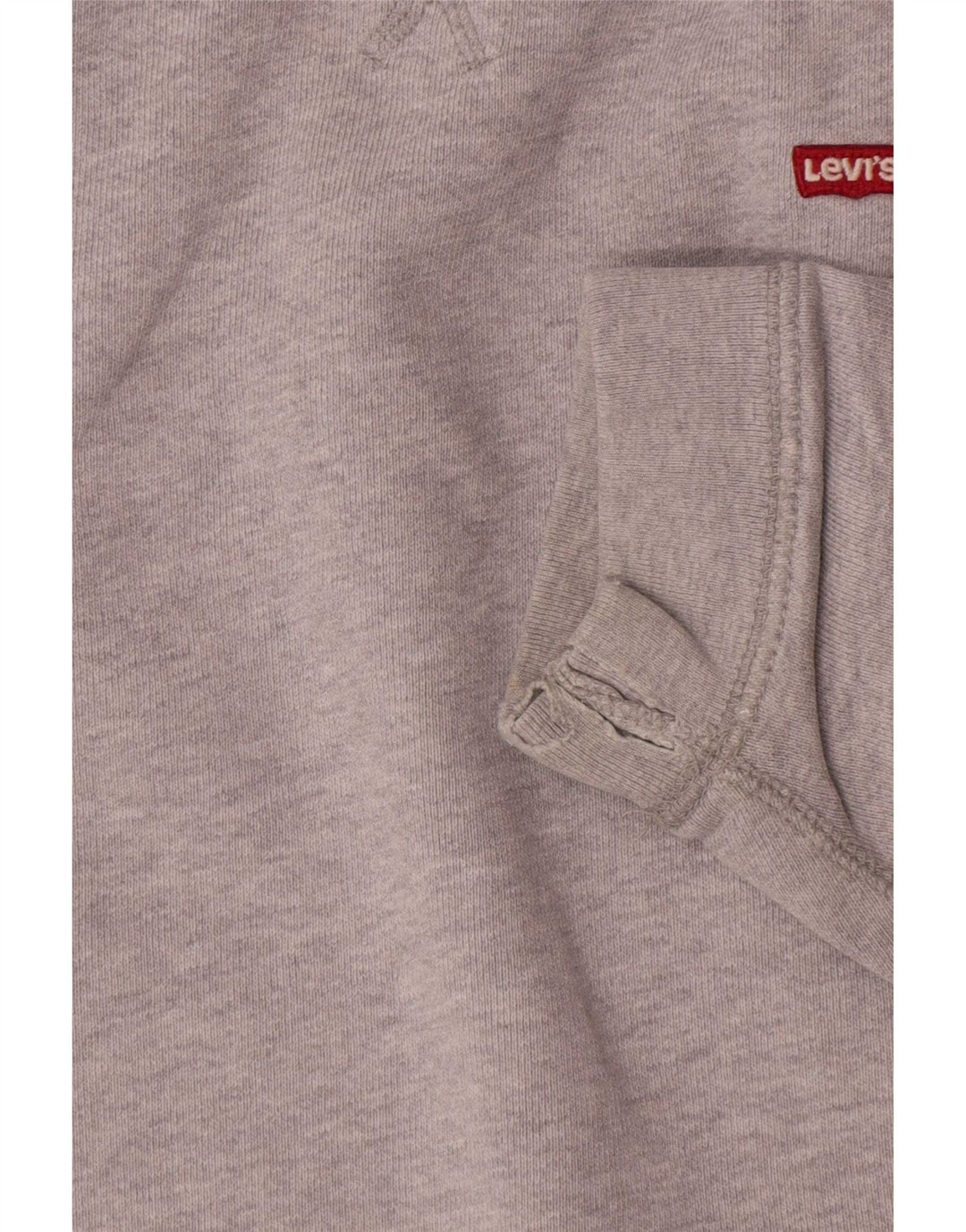 Levi's Hombre Sudadera Jumper Algodón Gris Medio