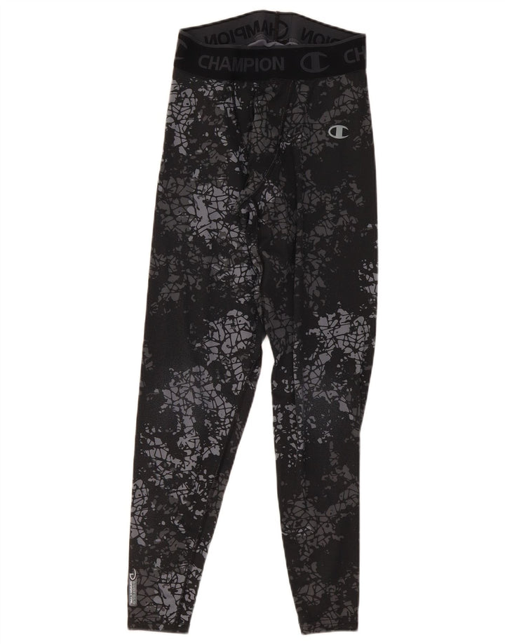 Champion Leggings Performance Graphic Para Hombre Camuflaje Gris Pequeño