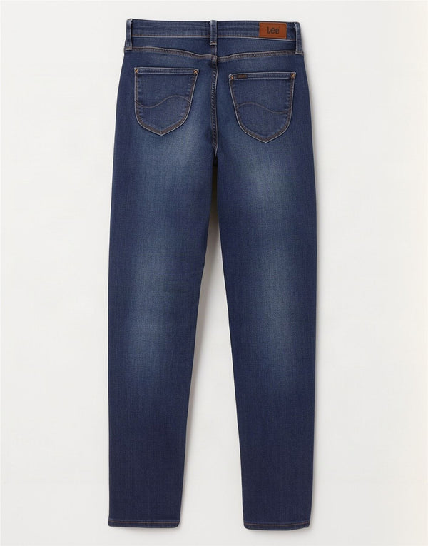 Vaqueros Lee Jodee Ultra Skinny para Mujer W25 L27 Algodón Azul Marino