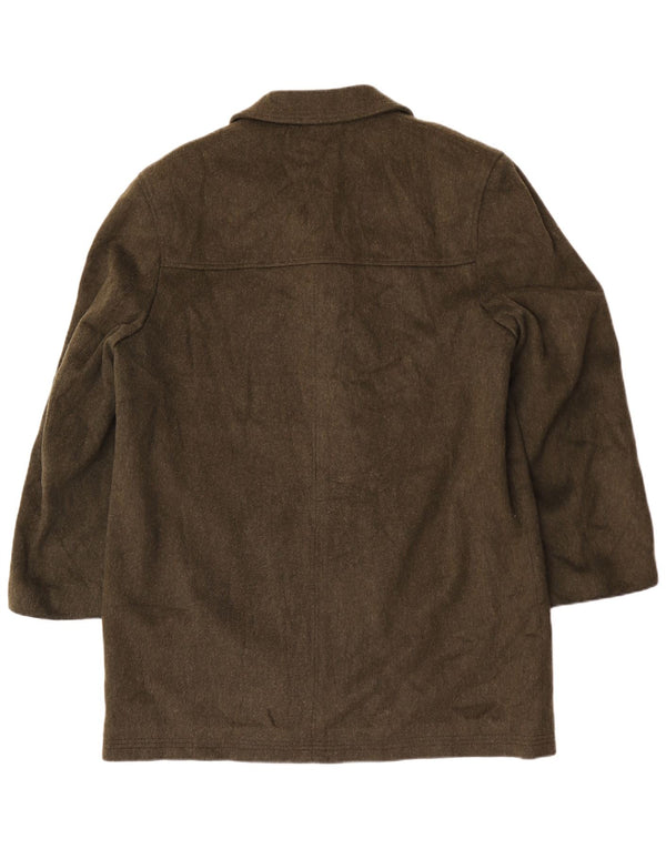Rehbochloden Abrigo para hombre EU 52 XL Lana caqui