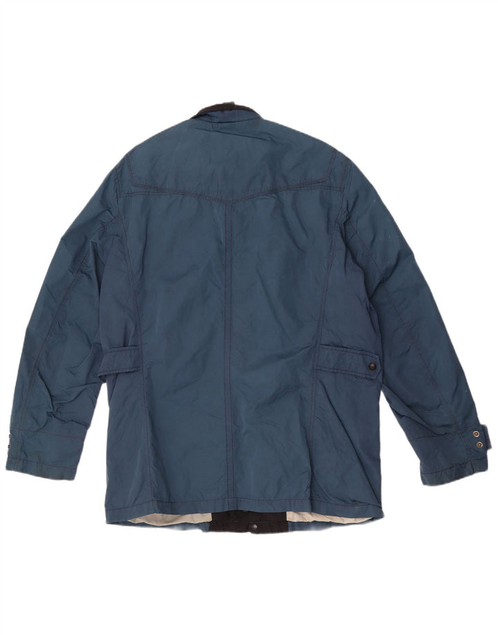 Hugo Boss Chaqueta utilitaria para hombre EU 54 2XL Poliamida azul