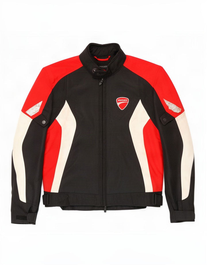 Chaqueta Revit Graphic Racer para hombre Reino Unido 40 Grande Poliéster con bloques de color negro