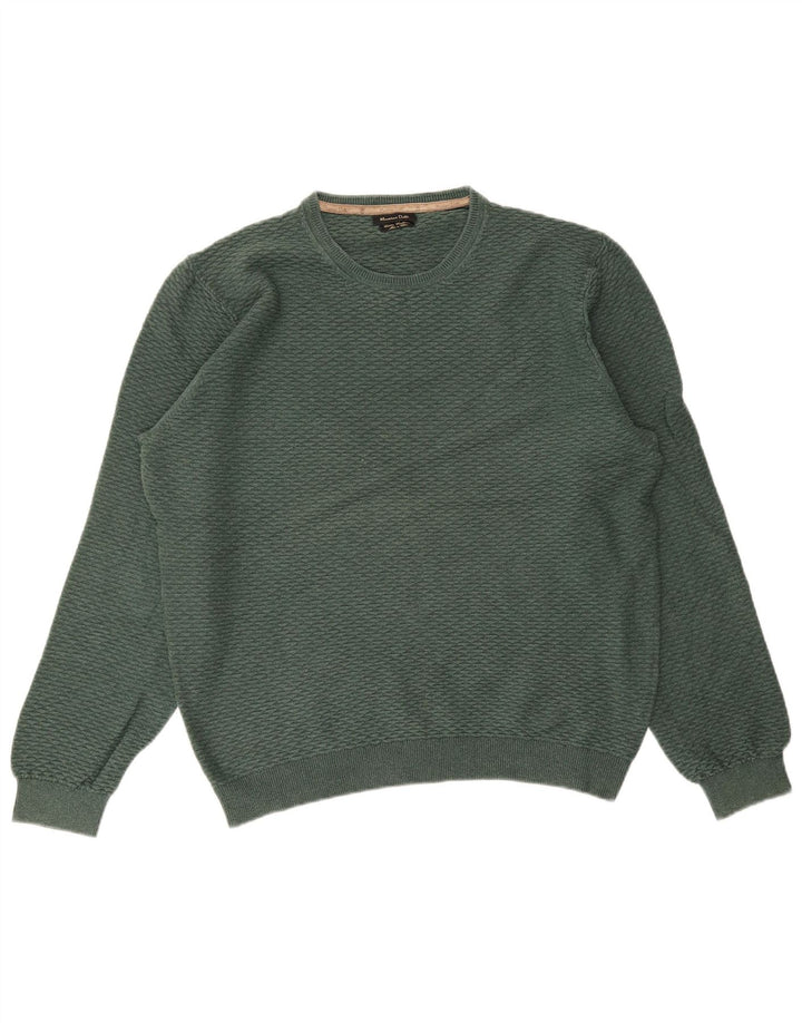 MASSIMO DUTTI Jersey De Cuello Redondo Hombre 2XL Algodón Verde