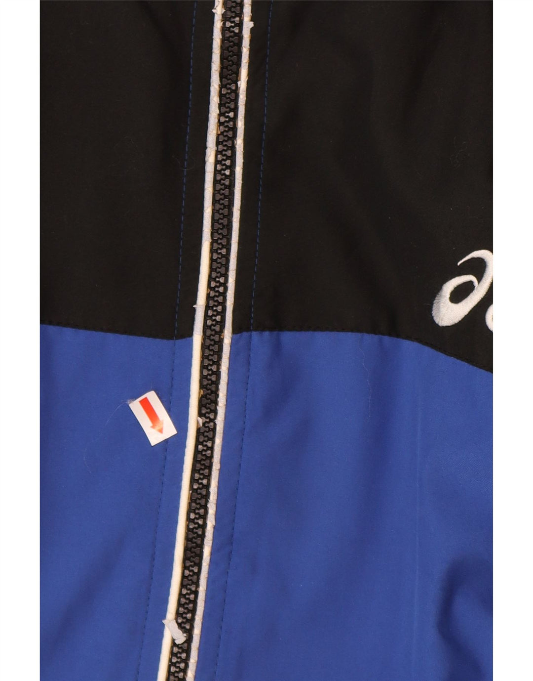 ASICS Hombre Chándal Top Jacket XL Azul Colorblock Poliéster