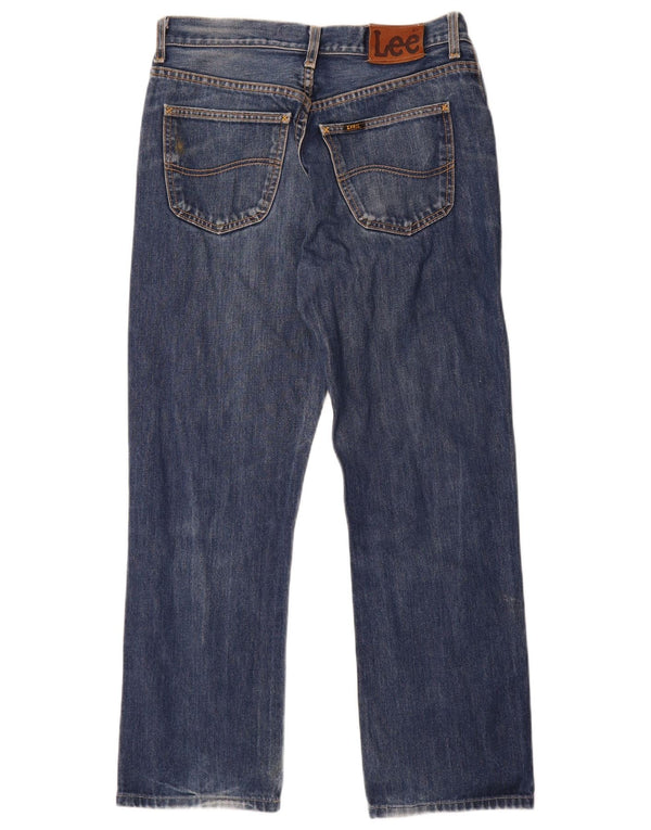 Lee Vaqueros Rectos Detroit para Hombre W34 L28 Algodón Azul