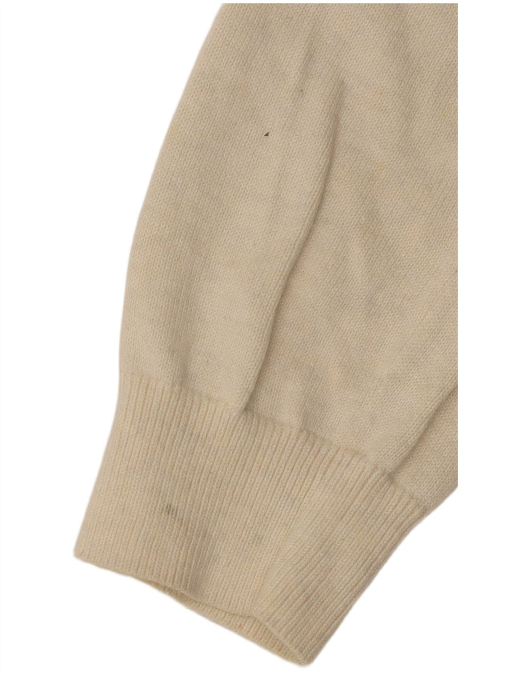 TOMMY HILFIGER Jersey con cuello y cremallera para hombre, talla grande, de algodón blanco roto