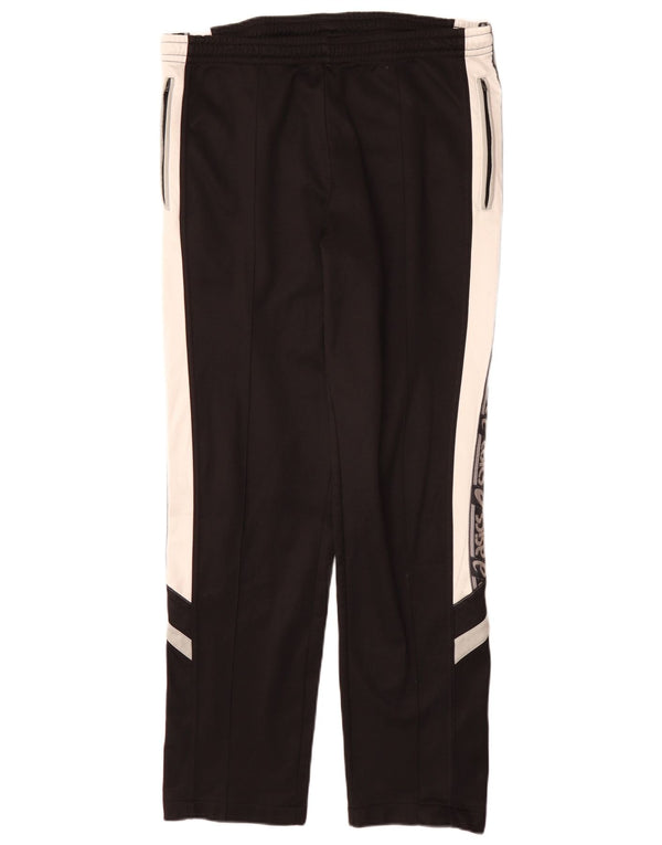 Asics Hombre Pantalones De Chándal Gráfico XL Negro Colorblock