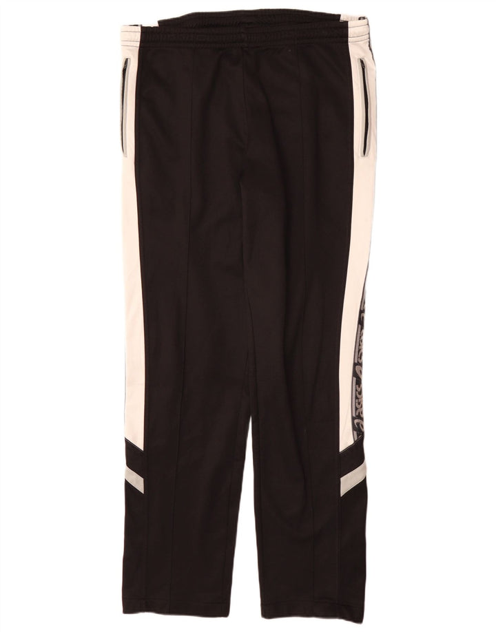 Asics Hombre Pantalones De Chándal Gráfico XL Negro Colorblock