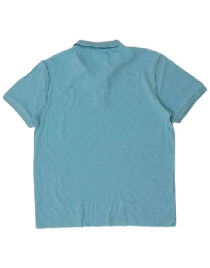 Lacoste Polo de ajuste clásico para hombre talla 5 grande azul