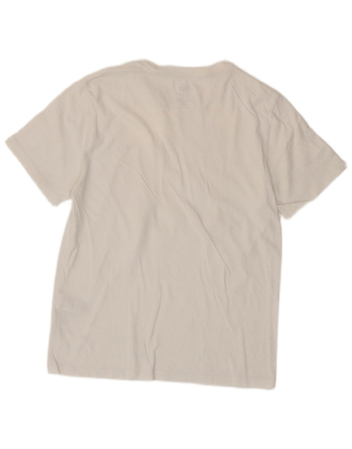 Levi's Camiseta estándar para hombre Top Small White Cotton