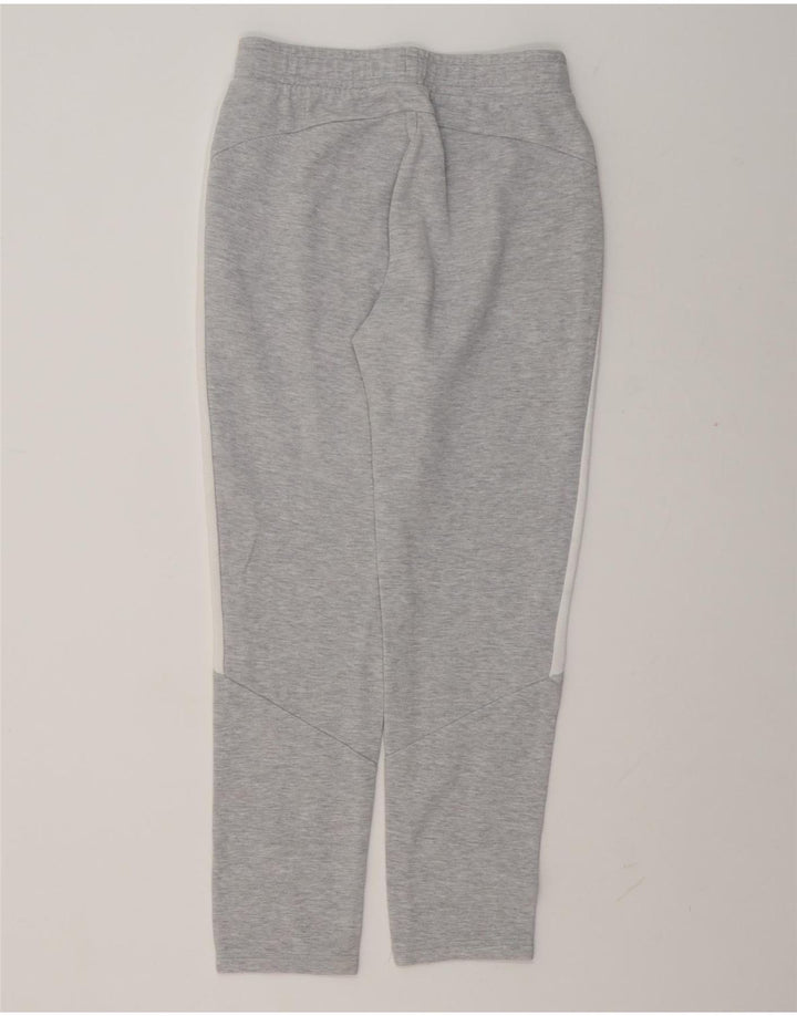 Puma Pantalones De Chándal Para Hombre De Algodón Color Block Gris Pequeño