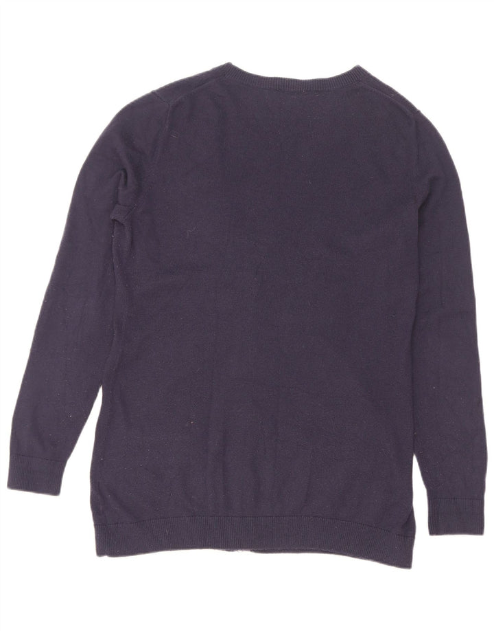 Gap - Cárdigan para mujer, talla 40, nailon azul marino mediano