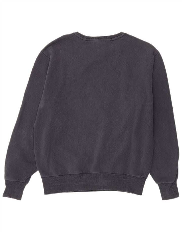 Ellesse Hombre Sudadera Jumper Medium Azul Marino Algodón
