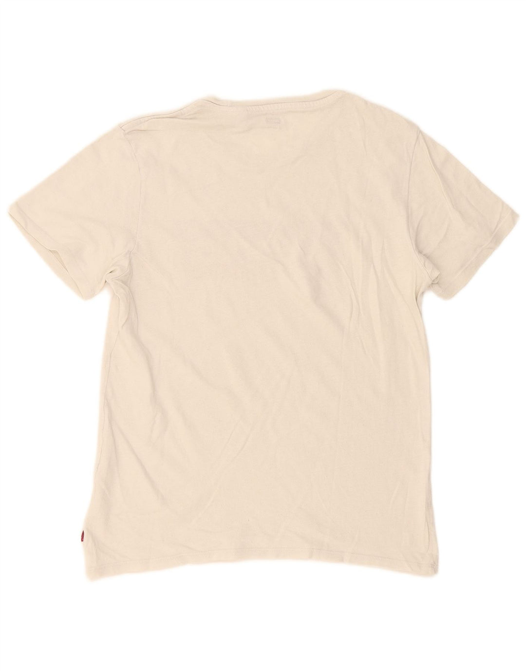 Levi's Camiseta con gráfico extragrande para mujer UK 10 Small White