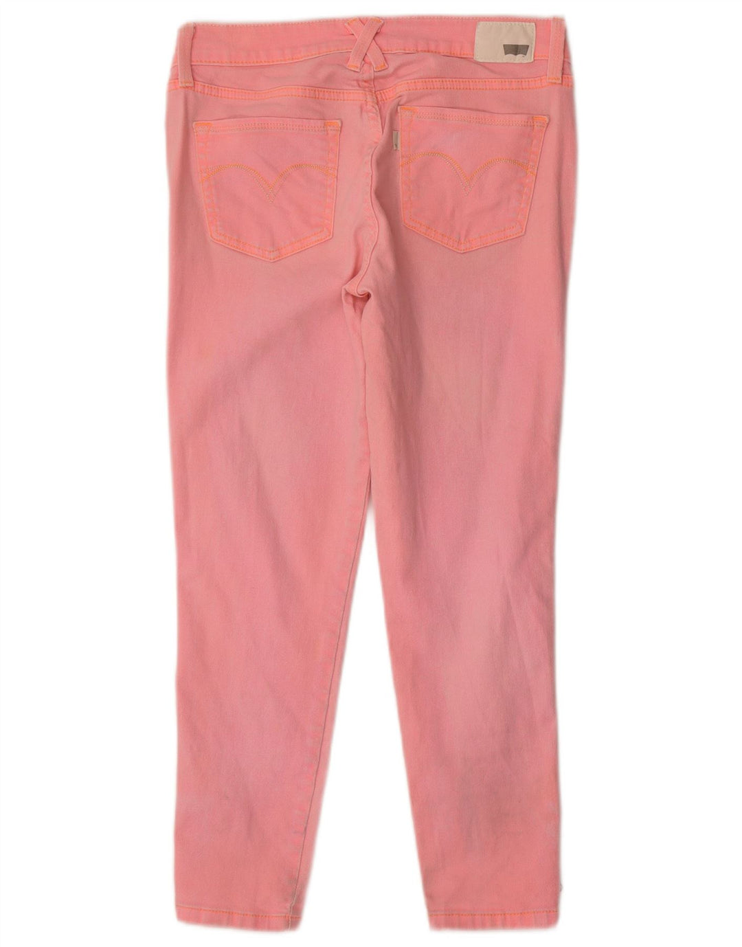 LEVI'S Jeans ajustados con legging corto para mujer W29 L25 Algodón rosa