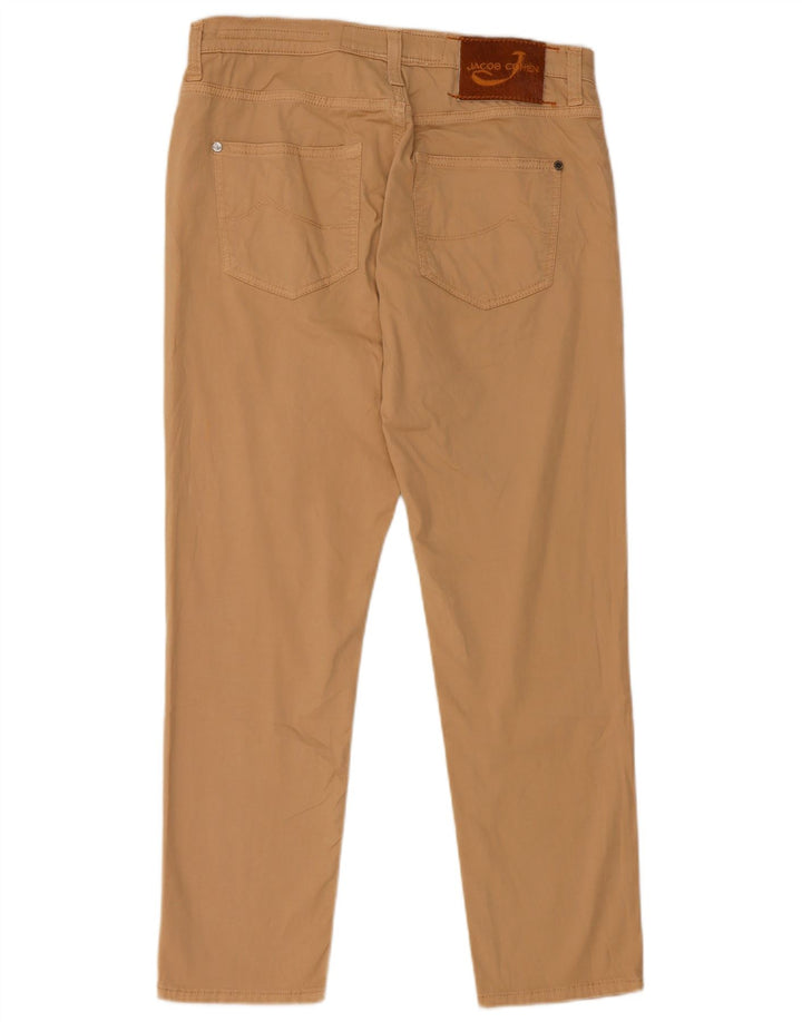 Jacob Cohen Pantalones cortos rectos para hombre W29 L26 Algodón beige