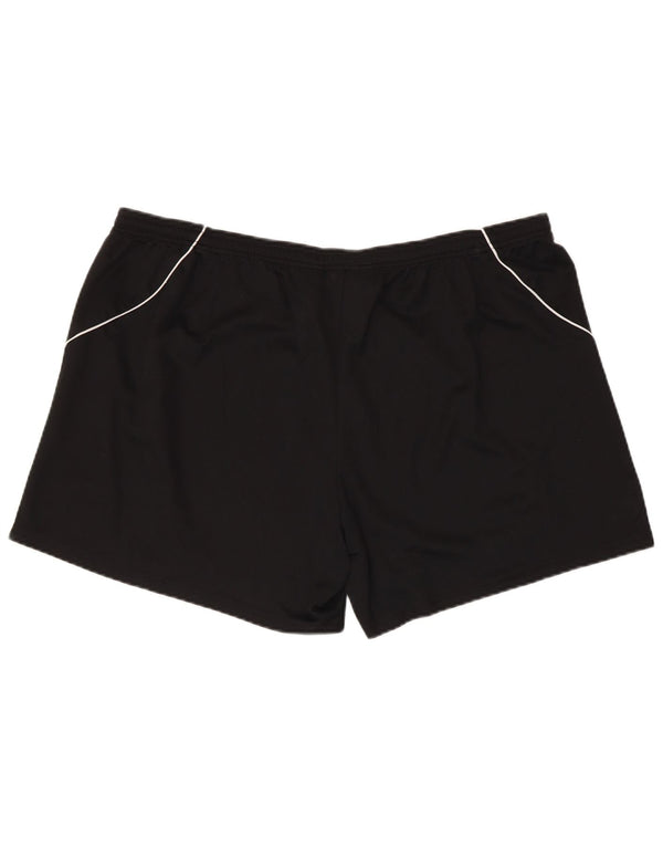 Adidas Mujer Climalite Sport Shorts UK 20 2XL Negro Poliéster