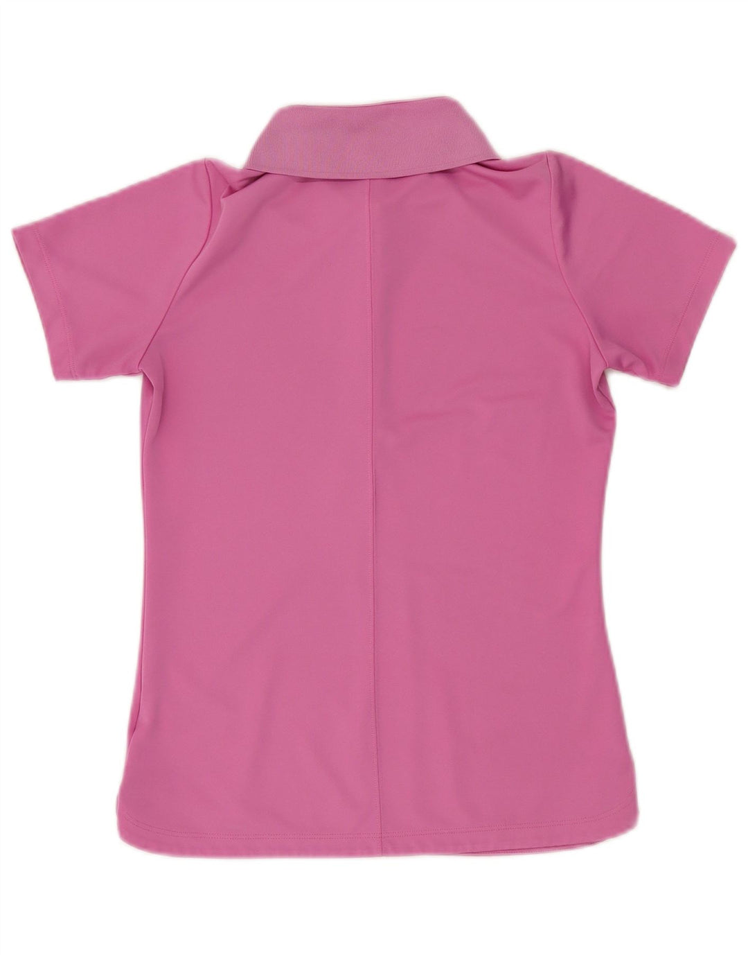 NIKE Polo Dri Fit para Mujer UK 12 Poliéster Rosa Mediano