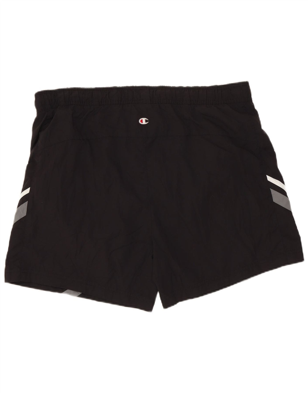 CHAMPION Bañador para hombre, talla grande, color negro, poliéster