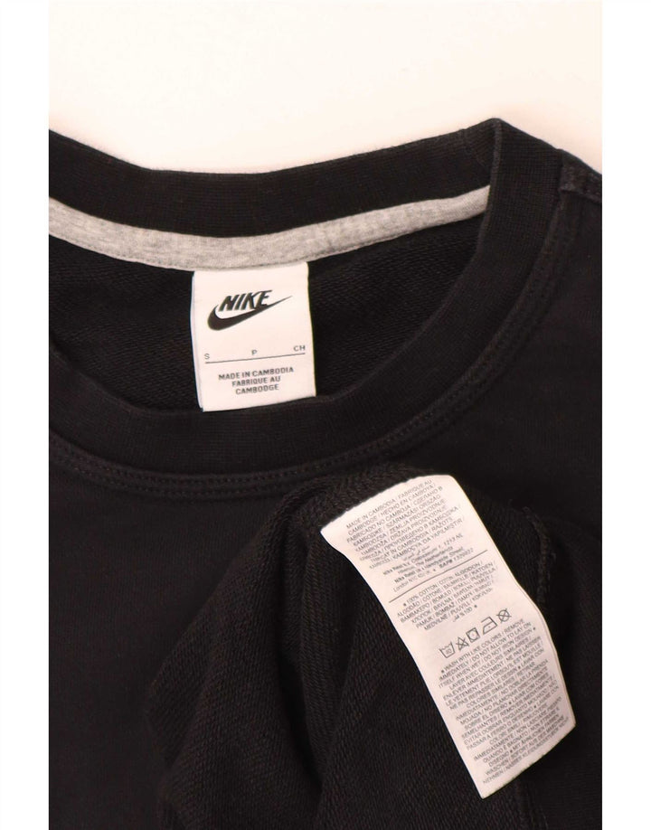 Nike Hombre Sudadera Jumper Small Negro Algodón