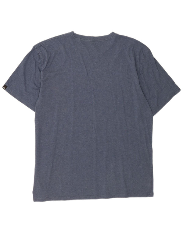 Prana Camiseta Hombre Top 2XL Azul Marino Moteado
