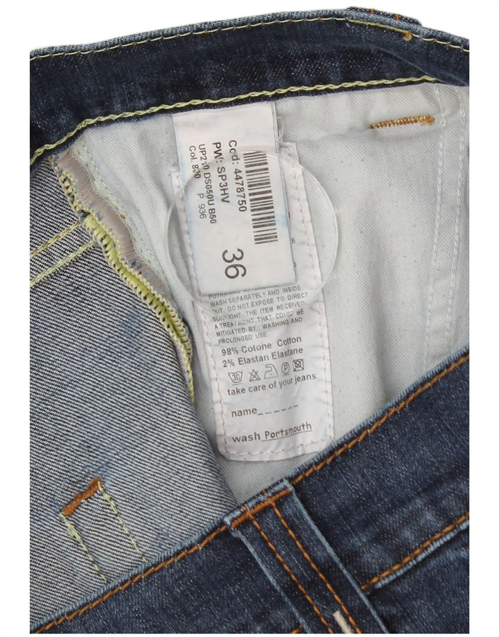 Dondup Vaqueros Slim Hombre W36 L34 Algodón Azul