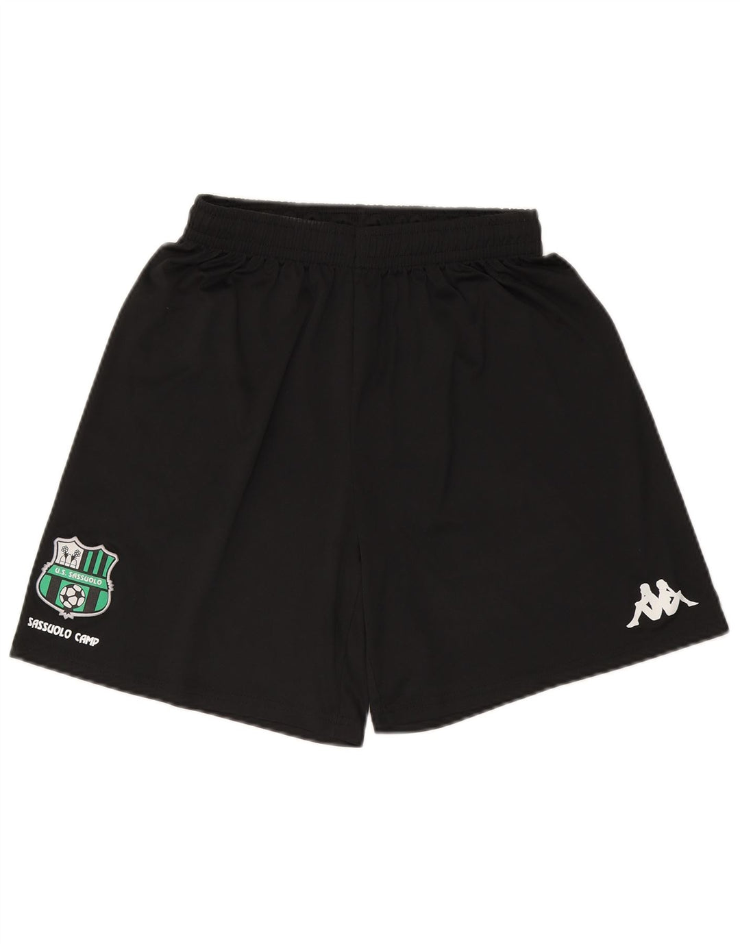 Kappa Boys Gara Graphic Shorts deportivos 11-12 años Grande Poliéster negro