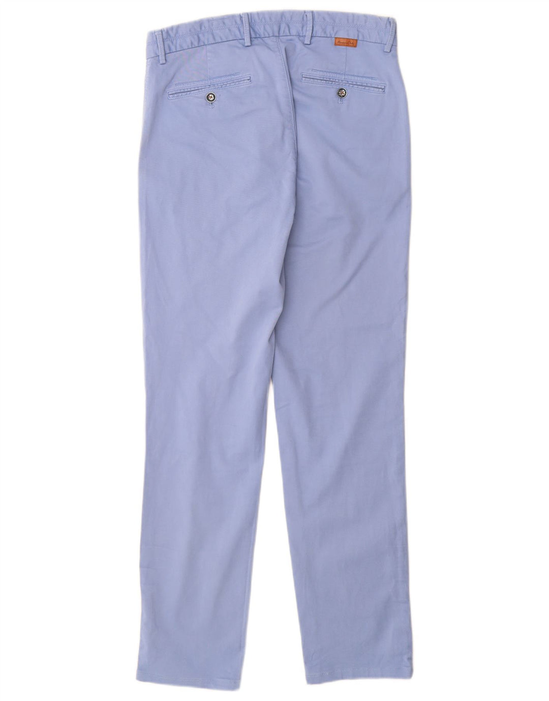 MASSIMO DUTTI Pantalón chino slim fit para hombre EU 38 Small W30 L30 Azul