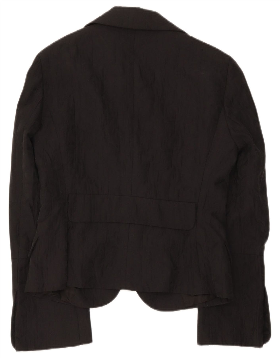 Max & Co. Chaqueta tipo blazer de 2 botones para mujer UK 44 Grande Algodón negro