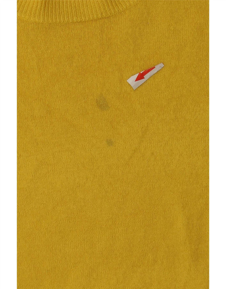 Marks & Spencer - Jersey de cuello redondo para mujer, talla 40, color amarillo mediano