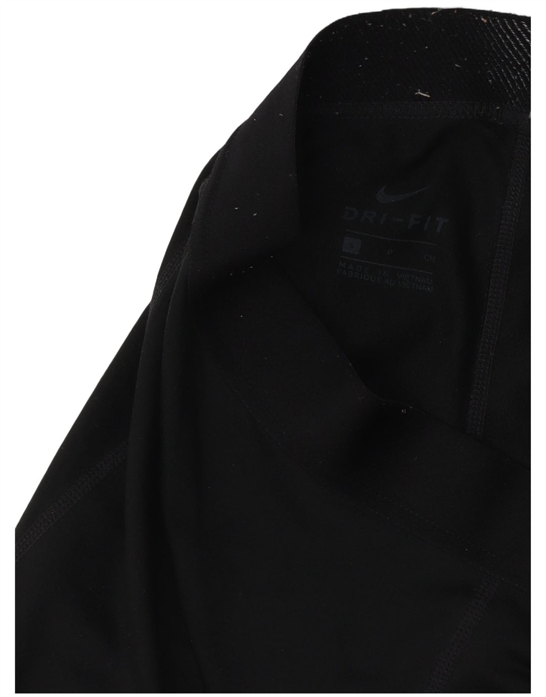 NIKE Womens Dri Fit Graphic Leggings UK 8 Small Black