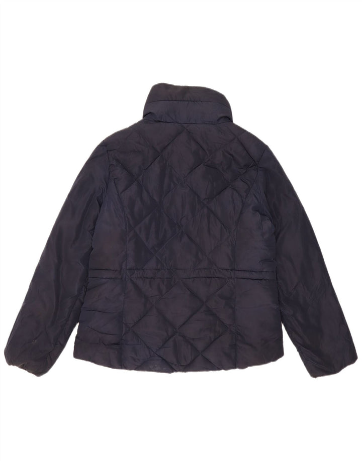 Marks & Spencer Chaqueta acolchada para mujer UK 12 Mediana Azul marino Poliéster