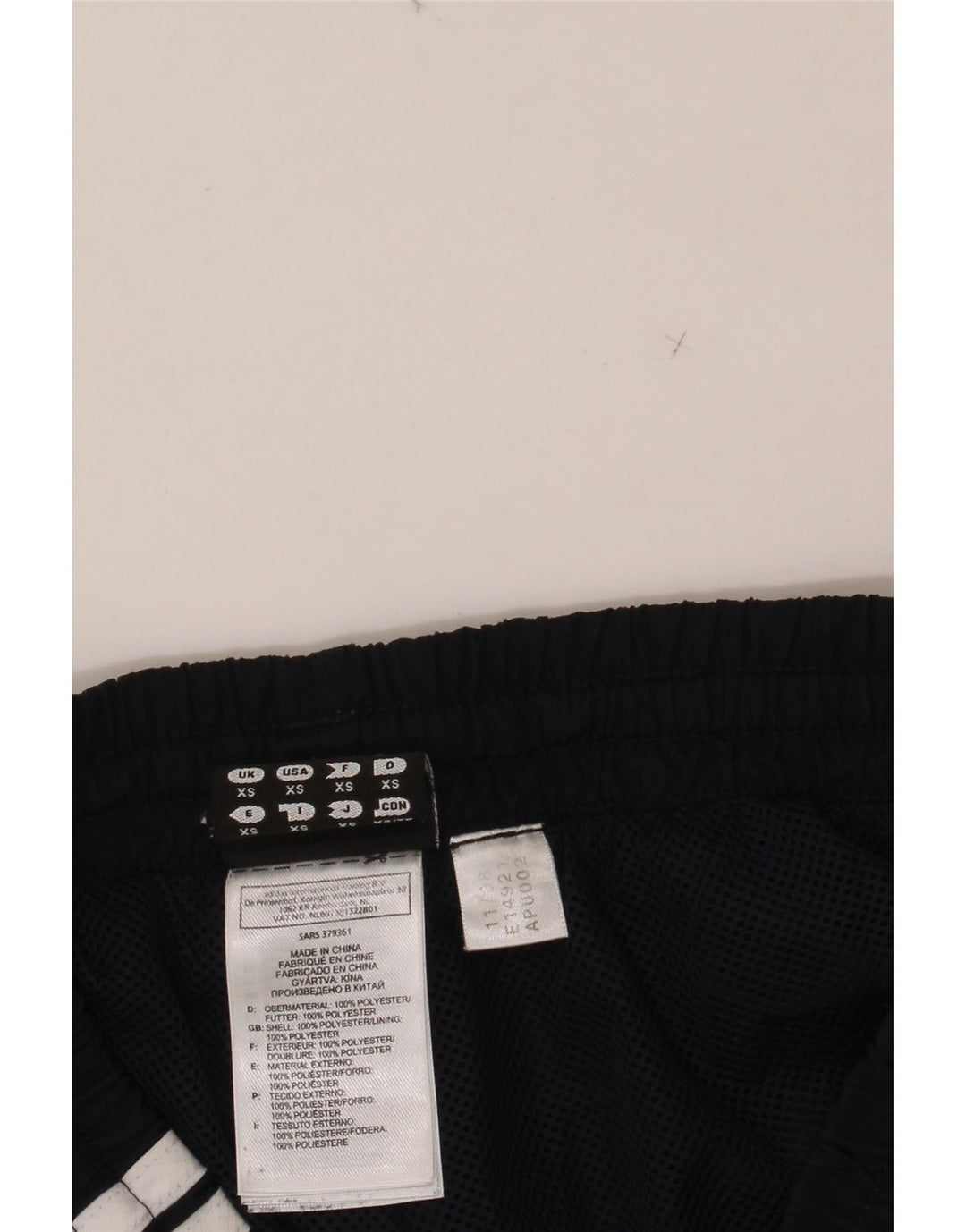 ADIDAS Mujer Climalite Capri Chándal Pantalones UK 6 XS Azul Marino