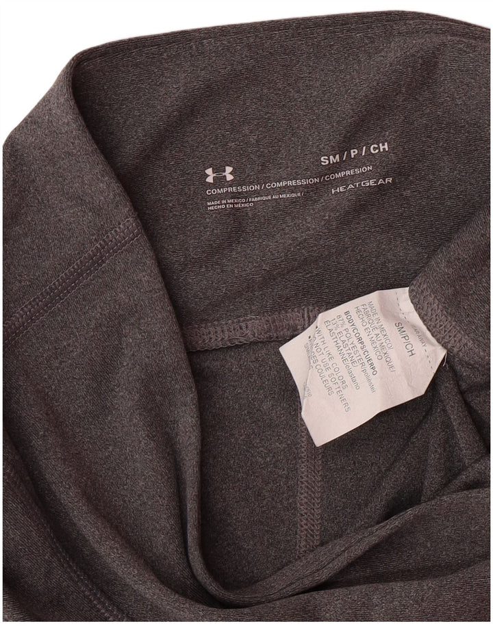 UNDER ARMOUR Leggings Heat Gear para mujer Reino Unido 10 Pequeño poliéster gris