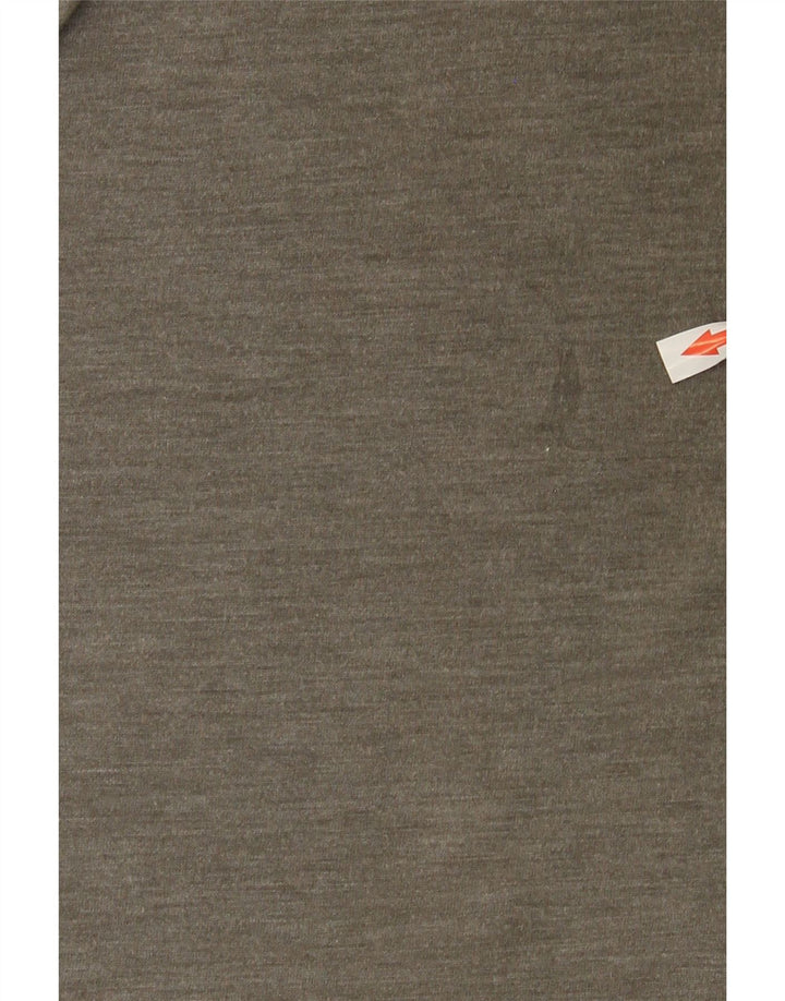 Adidas Hombre Climalite Camiseta Top Poliéster Gris Medio