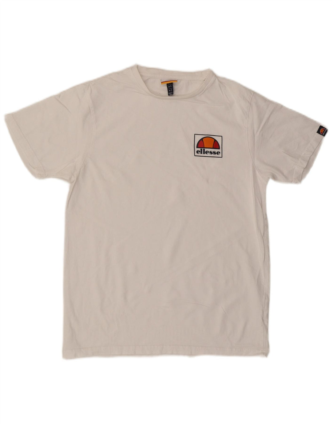 ELLESSE Camiseta Hombre Top Small Blanco Algodón