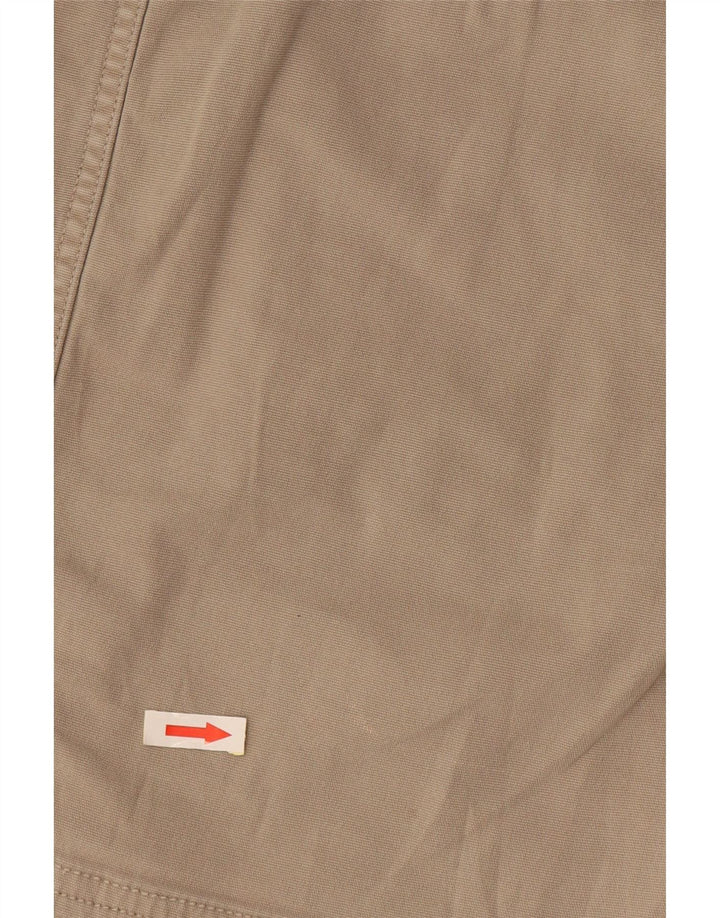 Falda Cargo Benetton Mujer IT 42 Medium W30 Beige Algodón