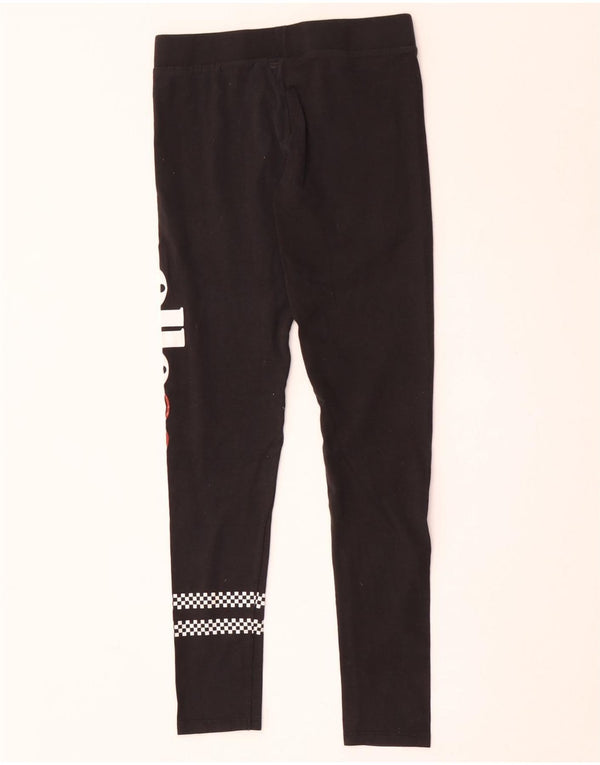 Ellesse Leggings gráficos para niña 11-12 años Algodón negro