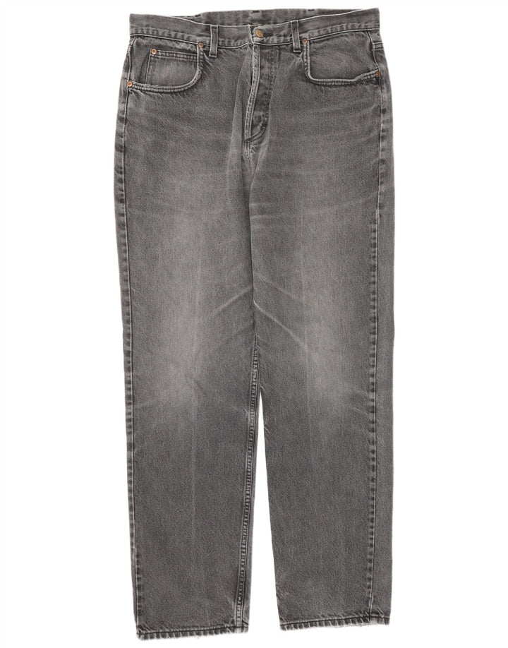 Lee Vaqueros Rectos Chicago para Hombre W38 L34 Algodón Gris