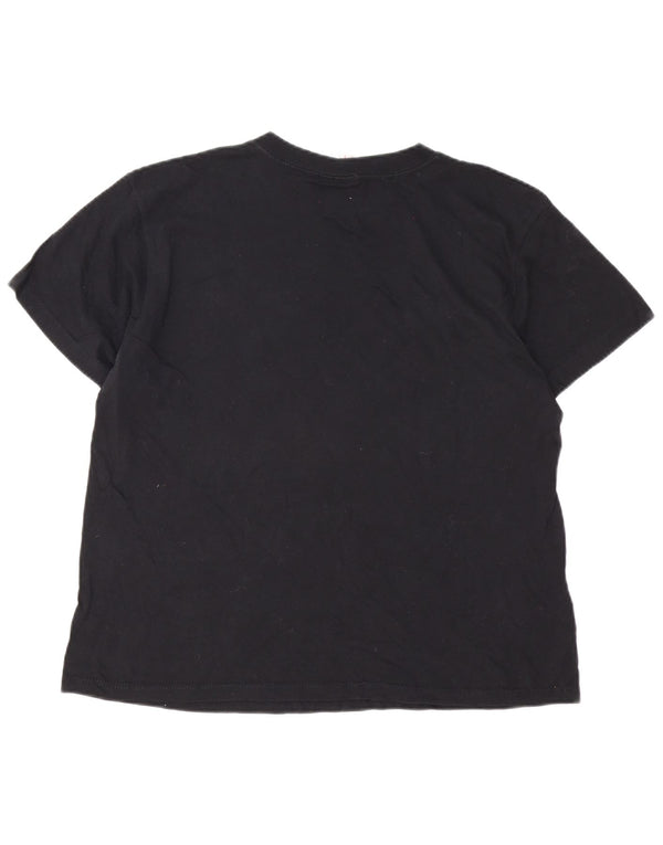 Adidas Hombre Camiseta Gráfica Top Medium Negro Algodón Deportes