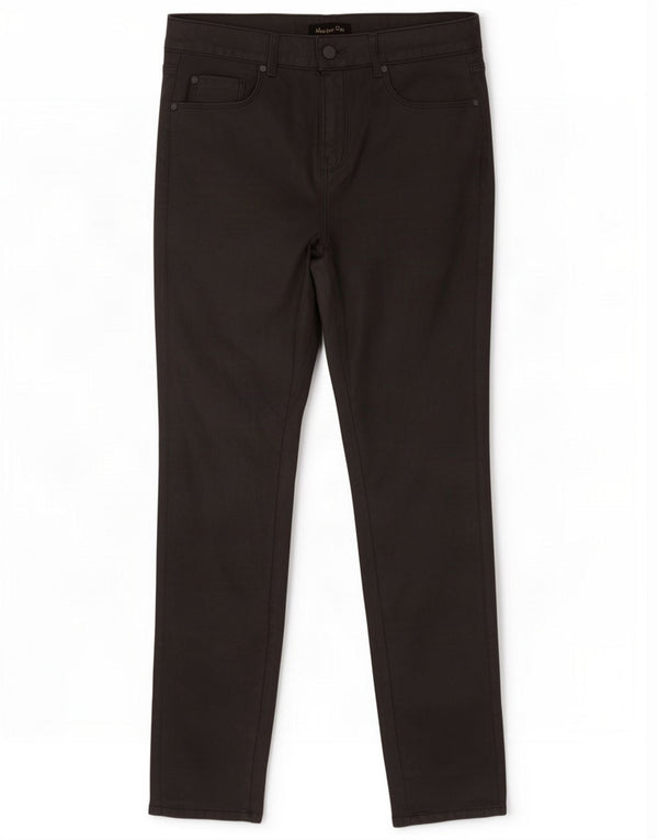 Massimo Dutti Pantalón Casual Pitillo Mujer EU 40 Medium W30 L29 Gris