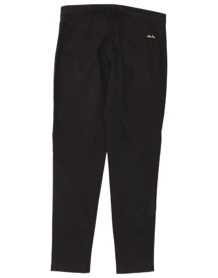 MISS SIXTY Pantalones chinos ajustados para mujer W26 L28 Algodón negro