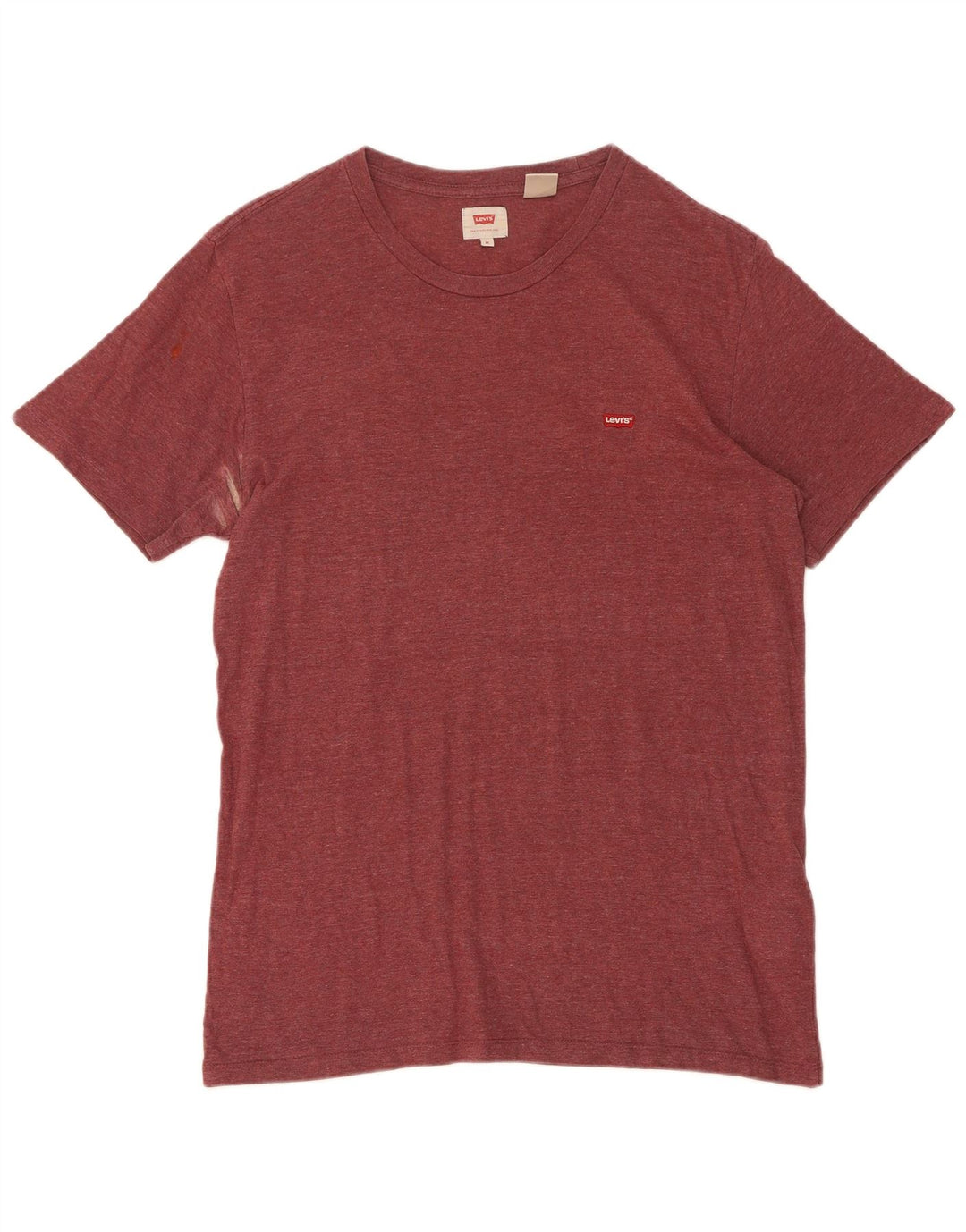 Levi's Hombre Camiseta Top Medium Granate Algodón