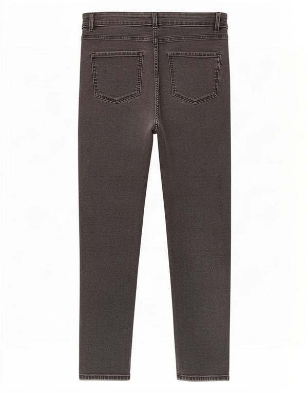 Marks & Spencer Vaqueros rectos para mujer UK 14 Large W32 L30 Algodón negro