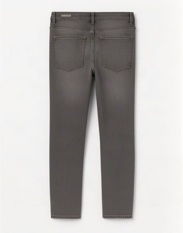 Marks & Spencer Jeans The Lily Slim para Mujer Reino Unido 46 Grande W34 L27 Algodón Gris