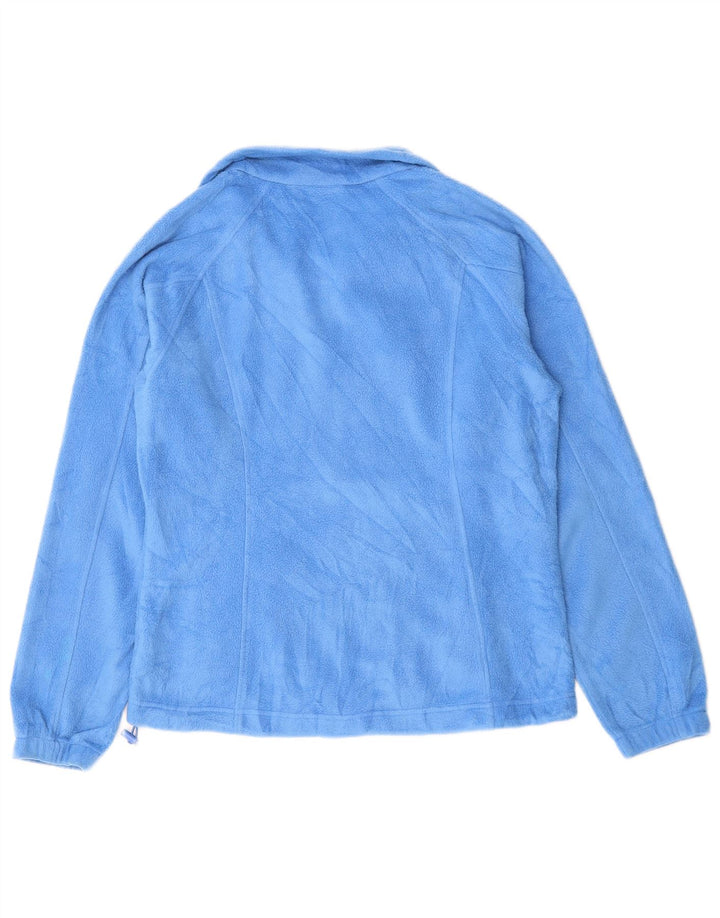 Chaqueta polar COLUMBIA para mujer UK 44 Poliéster azul medio